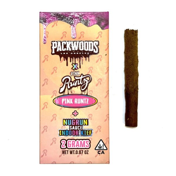 buy packwoods x runtz collab pink runtz
